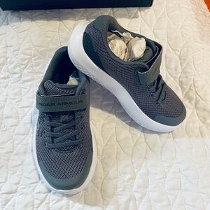 Under Armour Gray Kids Sneakers